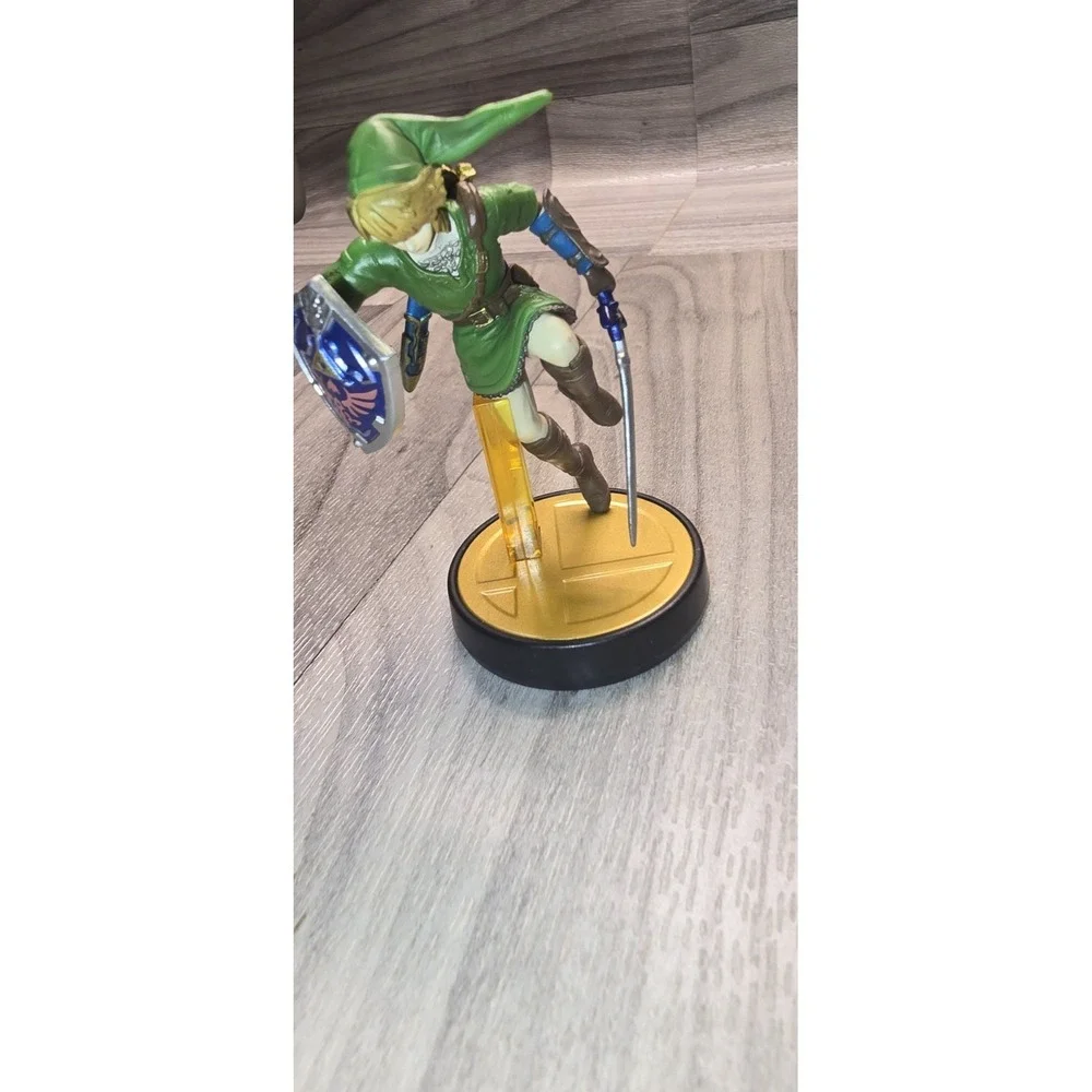 Link Zelda Super Smash Bros Nintendo Amiibo Figure Nice Cond!